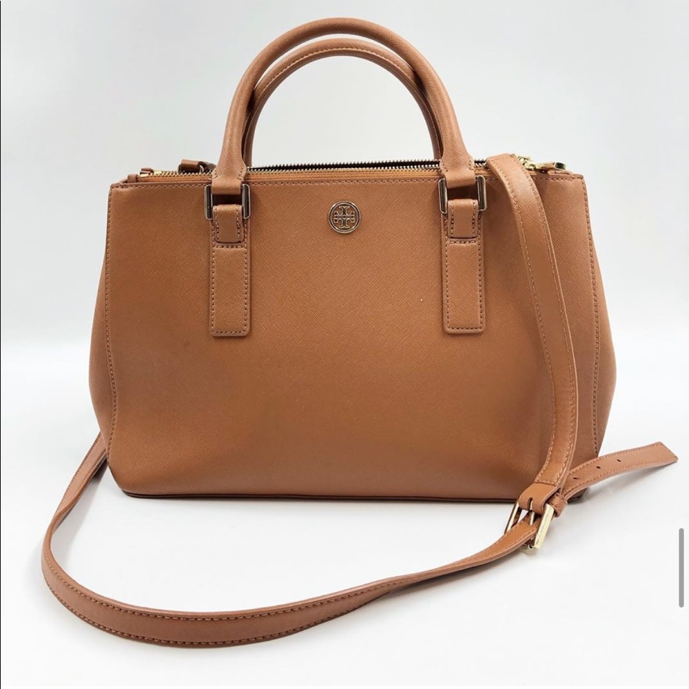 Tory Burch Robinson Satchel with Strap